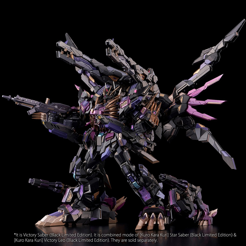 株式会社フレイムトイズ FLAMETOYS CO.,LTD | 鉄機巧 KURO KARA KURI - TRANSFORMERS #06B  VICTORY LEO(Black Limited Edition)